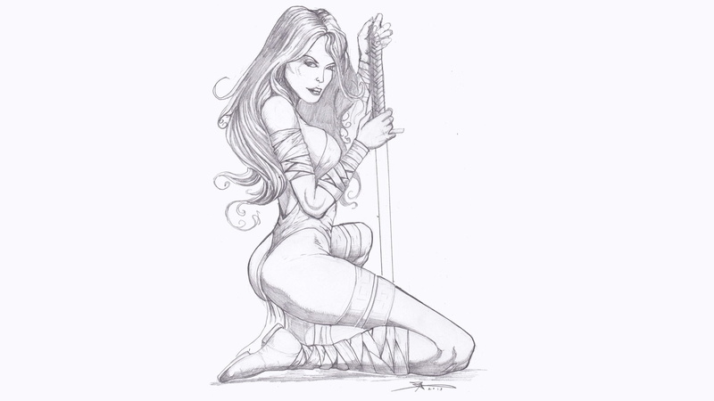 Elektra (Marvel Comics), Comics, Elektra, 1080P