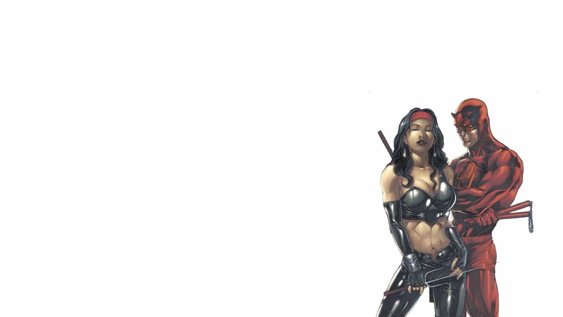 Comics, 1080P, Elektra (Marvel Comics), Ultimate Daredevil and Elektra, Daredevil
