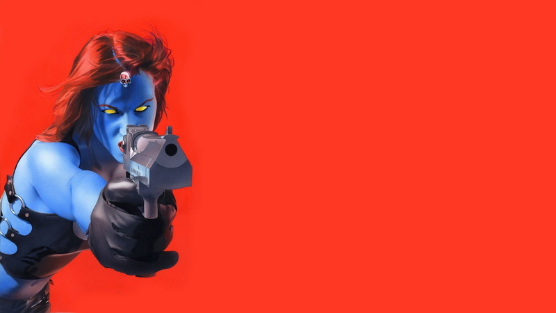 girls, parody, mystique, marvel, comics, 1080P