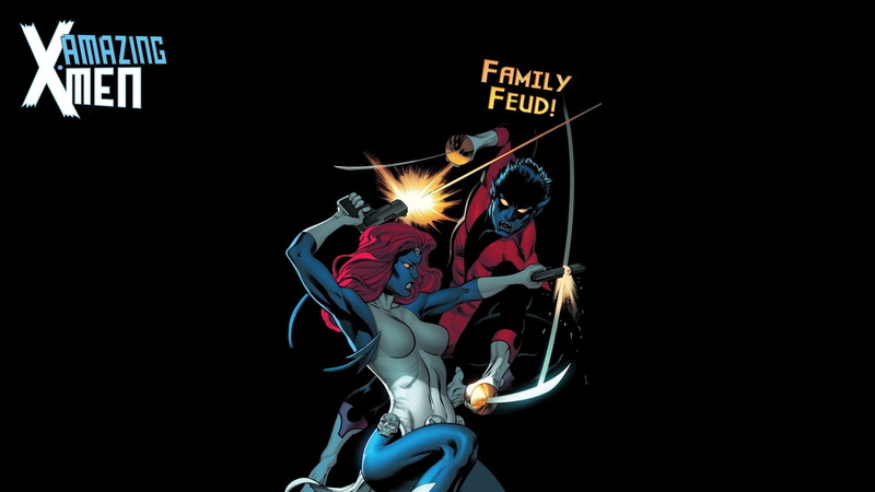 Mystique (Marvel Comics), Nightcrawler (Marvel Comics), X-Men, Amazing X-Men, 1080P