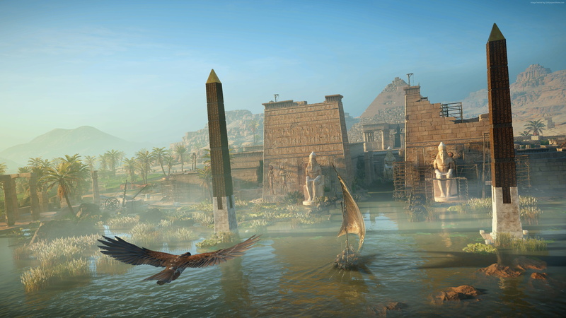 4K, 4k, Assassins Creed Origins, E3 2017, screenshot