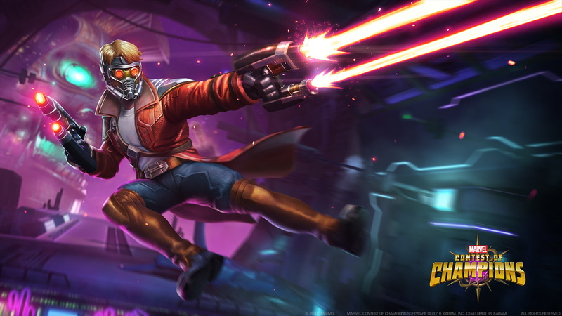 Video Game, 1080P, MARVEL Contest of Champions, Star Lord