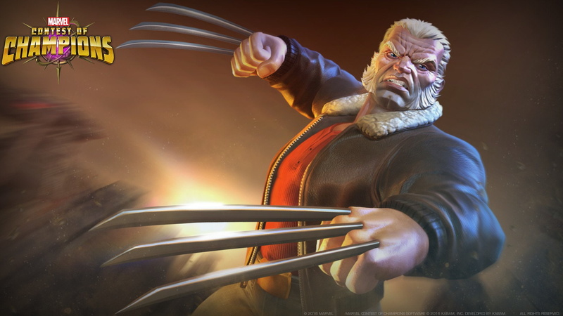 Video Game, Old Man Logan, 1080P, MARVEL Contest of Champions