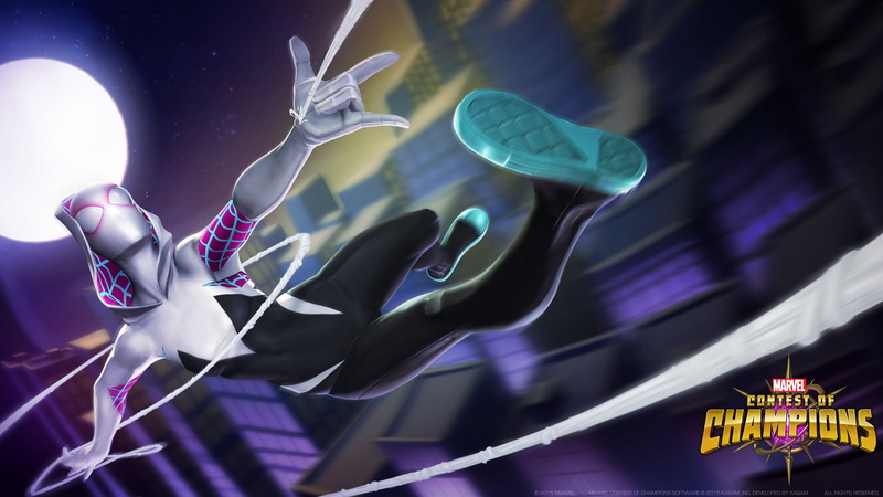 MARVEL Contest of Champions, Spider-Gwen, Video Game, 1080P