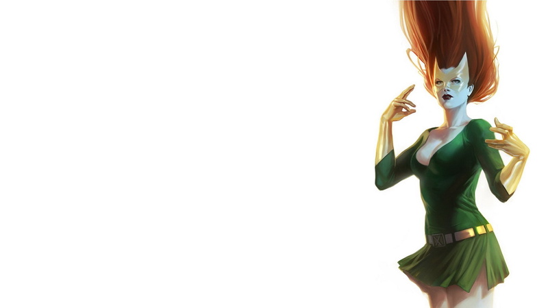Comics, Phoenix (Marvel Comics), 1080P, Jean Grey