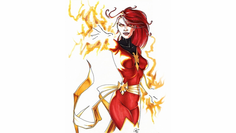 Phoenix (Marvel Comics), Dark Phoenix, Comics, 1080P