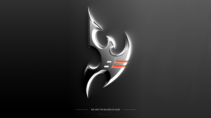 video games, Protoss, Starcraft II, minimalism, 1080P