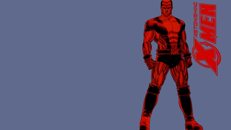 cartoon/comic, x, men, red, hd, colossus, 1080P, illustration