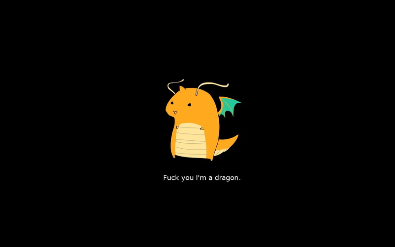 pokemon, background, 720P, art, fun, black, hd, fun art, anime, dragonite, x