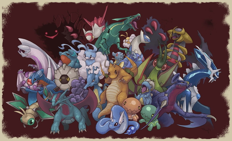 Dragonite, dragon, 720P