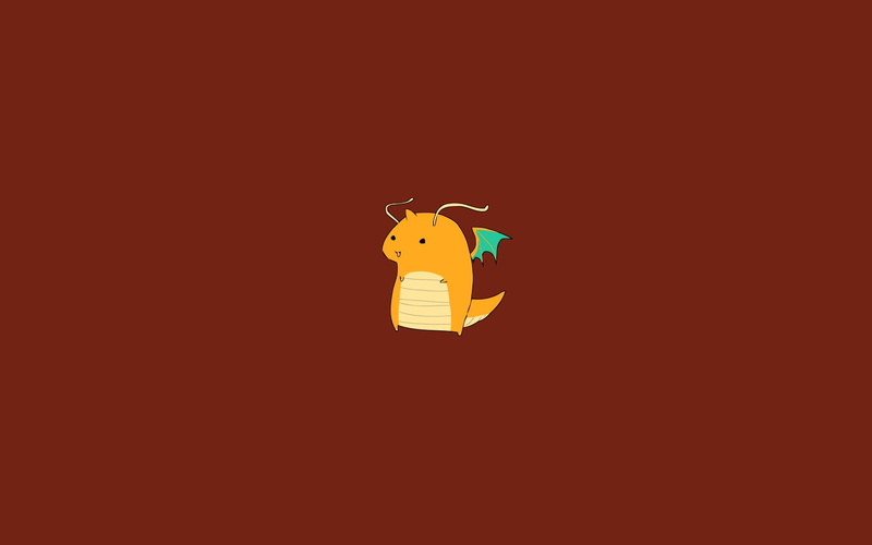 pokmon, chibi, x, 720P, art, dragons, hd, anime, pokemon, dragonite