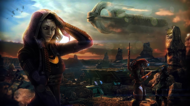 Mass Effect 3, video games, geth, 1080P