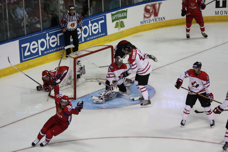 leisure activity, lifestyles, playing, motion, competition, sport, 1080P, winter sport, activity, team sport, ice hockey, group of people, high angle view