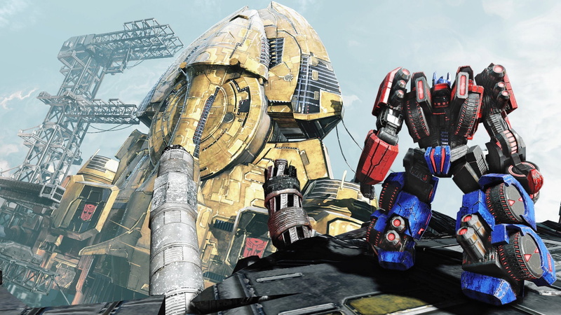 action, fall, fighting, 1080P, transformers, sci-fi, shooter, mecha, cybertron