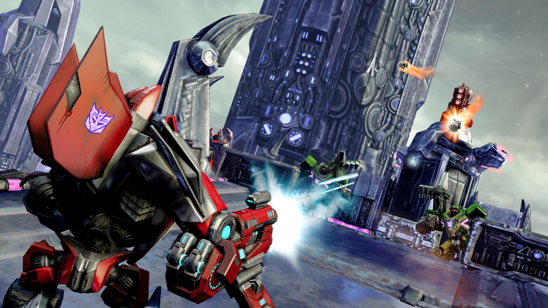 transformers, fall, 4K, fighting, sci-fi, mecha, action, cybertron, shooter