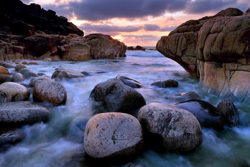 beach, rock - Object, time, sea, coast, daytime, water, rocks, 2K, photography, sunset, nature, landscape, beauty In Nature, lapse, time-lapse photography