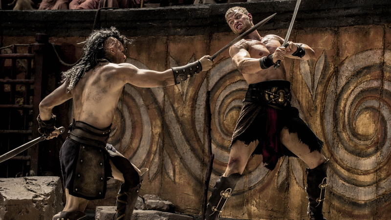 real people, chest, people, muscular build, adult, shirtless, the legend of hercules, three quarter length, animal trunk, day, built structure, representation