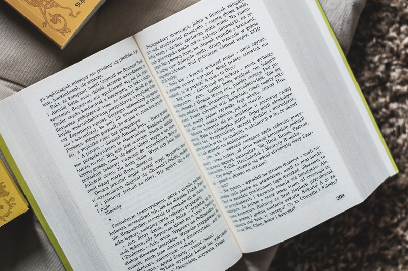 communication, text, home page, focus on foreground, education, sheet, publication, paper, andrew, high angle view, read, book, indoors, spirituality, religion