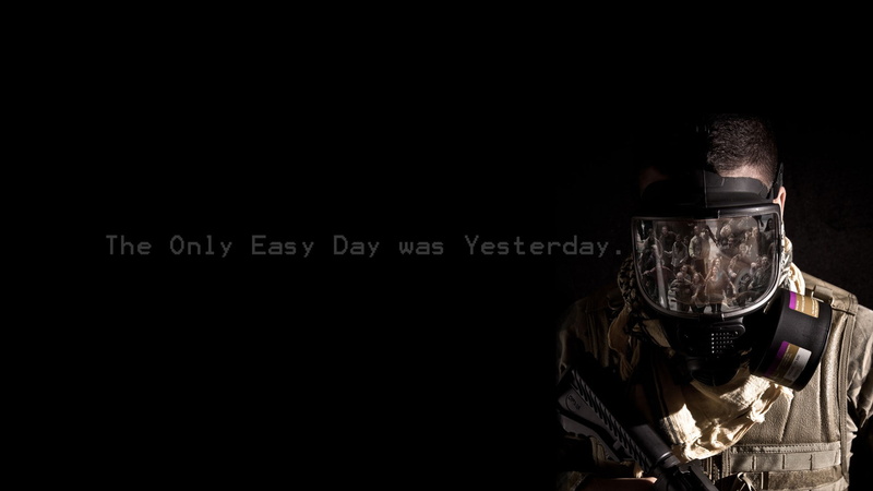 clothing, gas masks, young adult, dark, indoors, representation, copy space, close-up, communication, young men, standing, apocalyptic, one person, black background