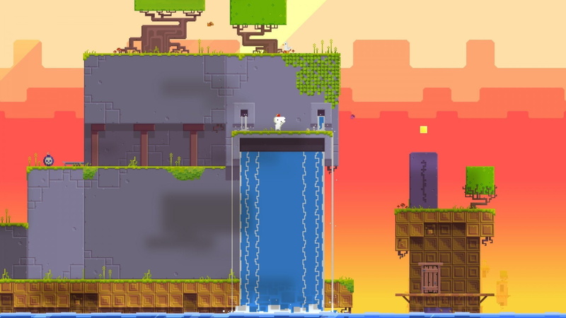 puzzle, adventure, 1080P, platform, fez, fantasy, fez-game, sci-fi