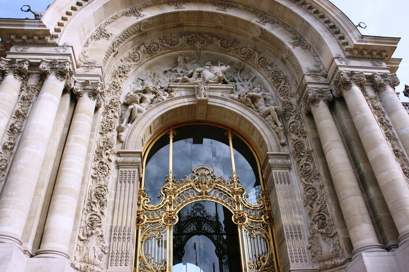 paris, building, craft, architectural column, low angle view, petit palais, 1080P, the past, travel destinations, building exterior, france, art and craft