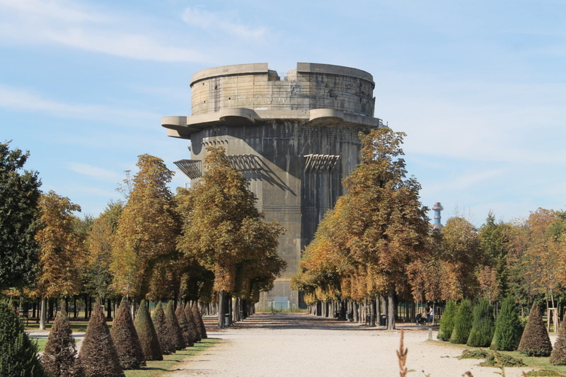 cloud - sky, growth, change, 1080P, augarten palais, flowers, building, city, tree, the way forward, forest, nature, park, trees, garden, flakturm, history