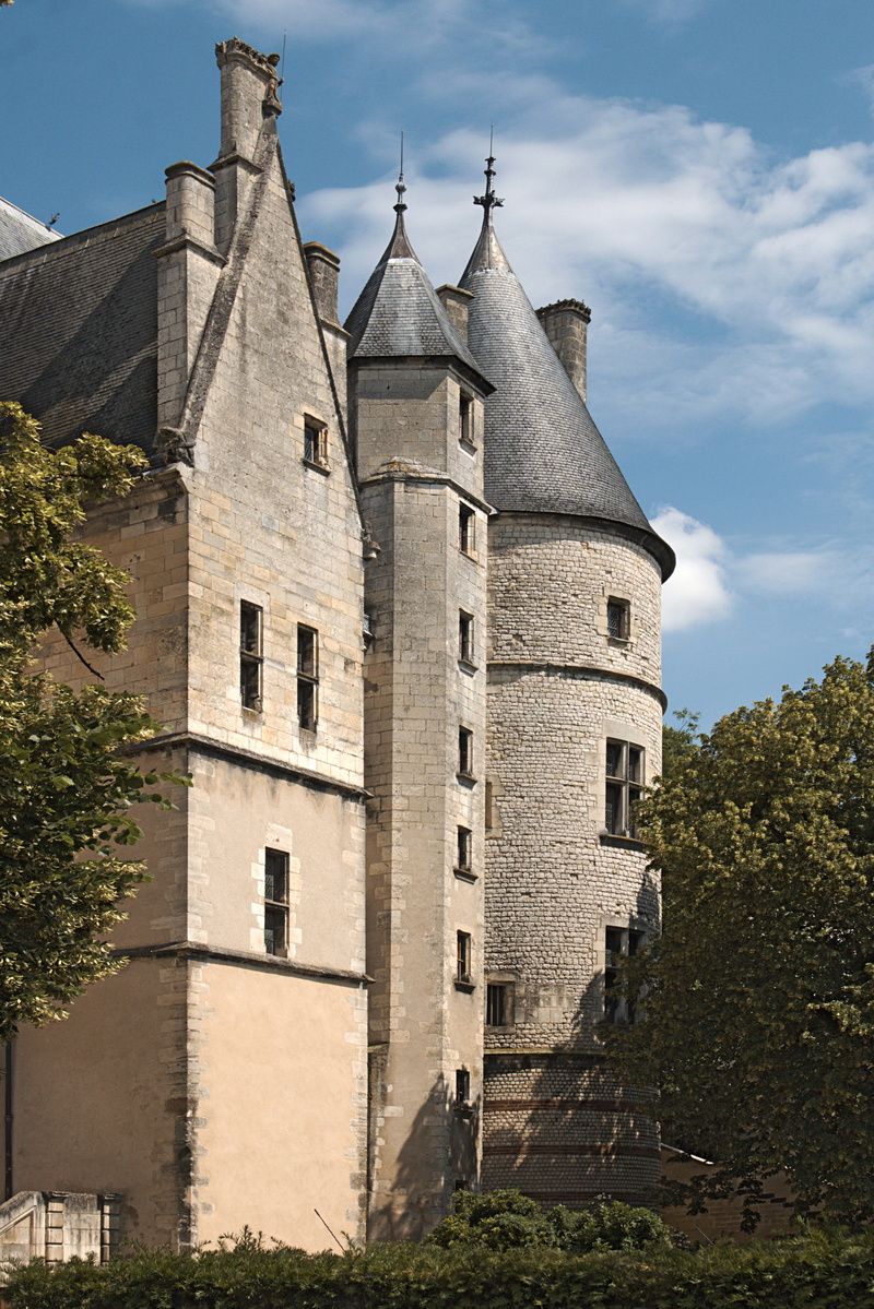 outdoors, 5K, no people, history, day, Bourges, Heart, dear, tree, france, palais jacques heart, Heritage, monument, built structure, castle, cloud - sky