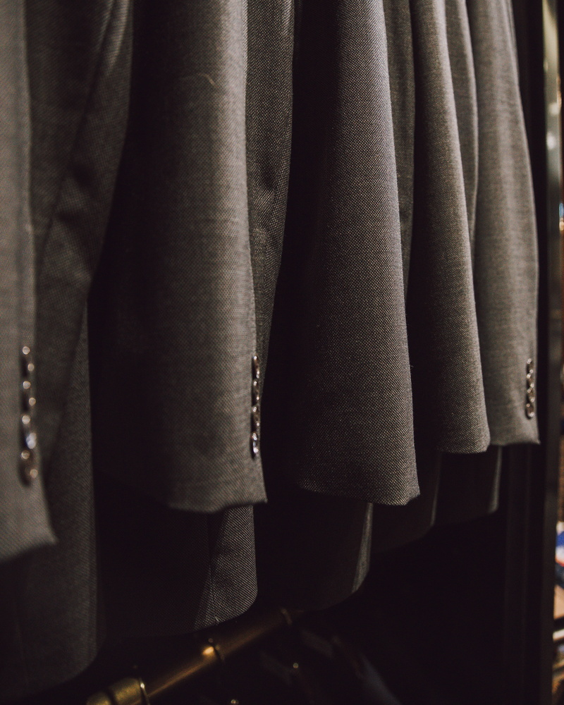 still life, suit, pants, curtain, full frame, closet, people, towel, sweatshirt, custom, sweater, fleece, fashion, close-up, real people, indoors, human body part