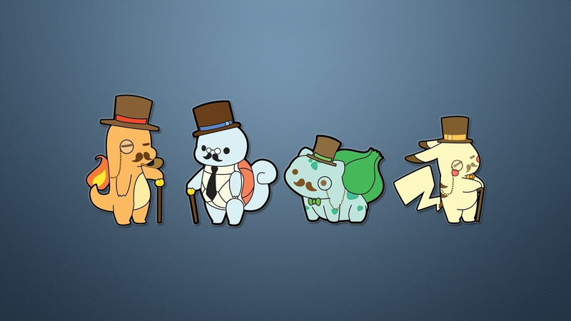 1080P, gentlemen, pokemon