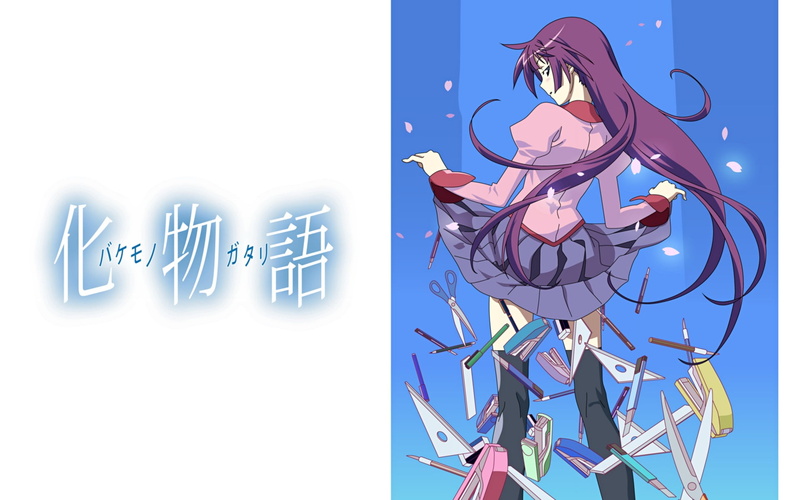 connection, art and craft, sky, creativity, representation, text, lighting equipment, tree, technology, nature, plant, illuminated, Senjougahara Hitagi