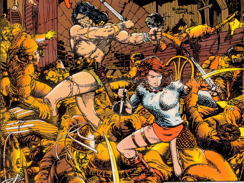 Conan The Barbarian, Comics, 720P, Conan