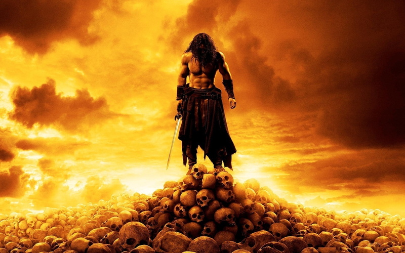 film, movie, conan, 1080P, barbarian, scene, poster