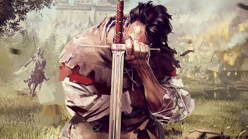 1080P, kingdom come: deliverance, rpg games, Games, sword, knight, artwork
