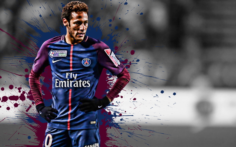 Paris Saint-Germain F.C., Brazilian, Neymar, 2K, Soccer