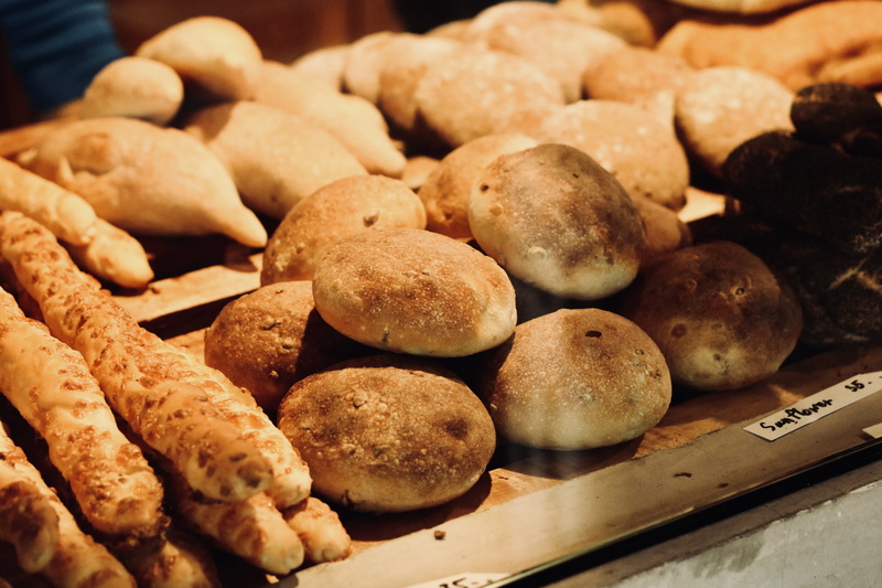baked, close-up, freshness, selective focus, brown, preparation, thailand, container, potato, cafe, ready-to-eat, tray, abundance, ari, bread, still life