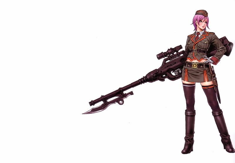 schuetlitch, background, simple, anime, 2K, soft, guns, shading, yamashita, trinity, girls, shuraki, nida, shunya