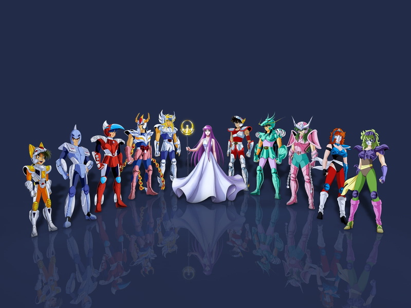 reflection, blue background, anime girls, simple background, purple hair, Saint Seiya, 720P, Seiya, anime, gay
