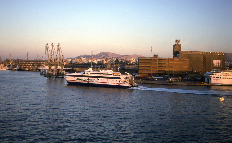 building exterior, passenger craft, water, sky, greece, no people, 4K, sunset, athens, built structure, sailboat, nautical vessel, transportation, sea