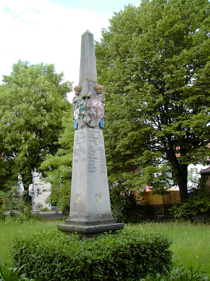 nature, sky, postmeilensäule saxon, growth, saxony, pirna, green color, tree, religion, day, park - man made space, monument, sculpture, post mile column