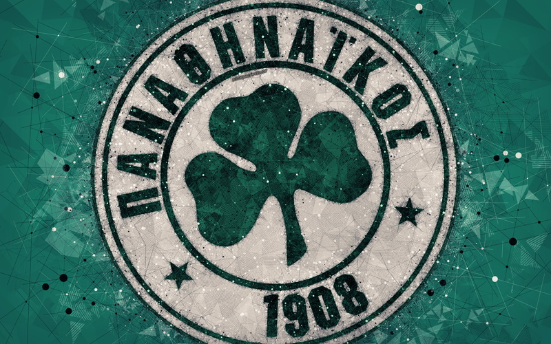 Logo, 4K, Emblem, Panathinaikos F.C., Soccer