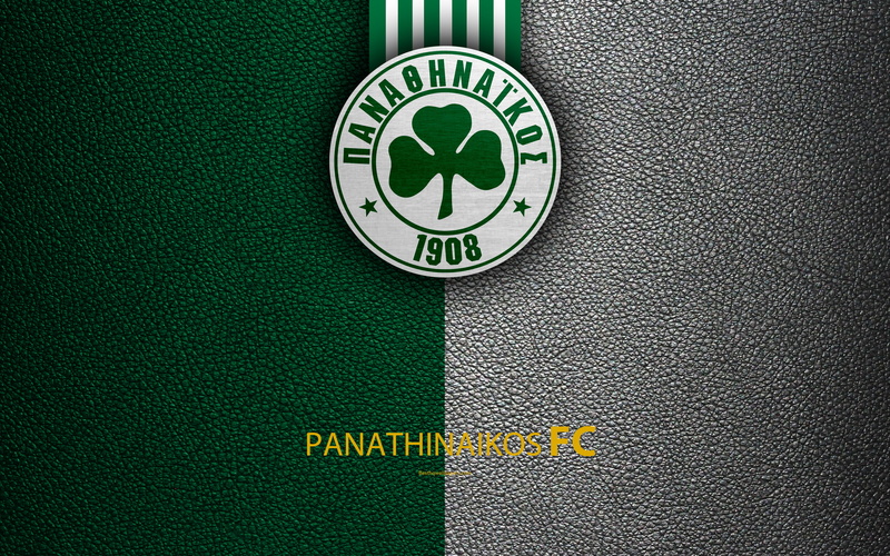 Logo, Panathinaikos F.C., Soccer, Emblem, 4K