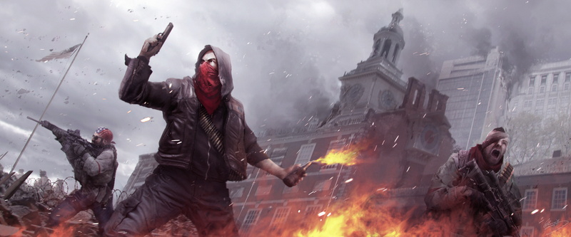 machine, the uprising, a Molotov cocktail, 4K, ruins, soldiers, the city, Homefront: The Revolution, gun