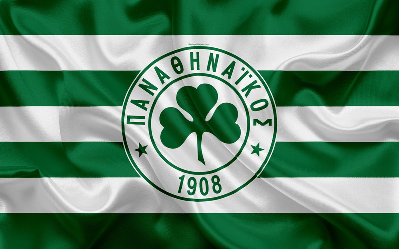 4K, Logo, Panathinaikos F.C., Soccer, Emblem