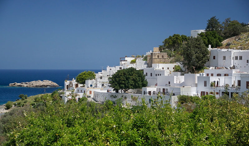 building exterior, day, no people, sea, travel Destinations, travel Locations, europe, 4K, Buildings, bay, residential district, beach, castle, house
