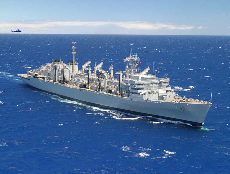 USNS Bridge (T-AOE-10), 4K, Warships