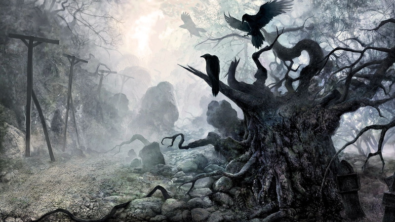 Terror, crow, 2K