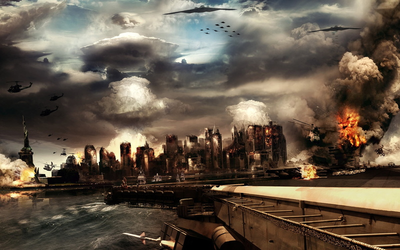 fire, terror, bomb, background, city, 1080P