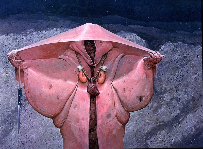 dark, 720P, Wayne Barlowe, Terror