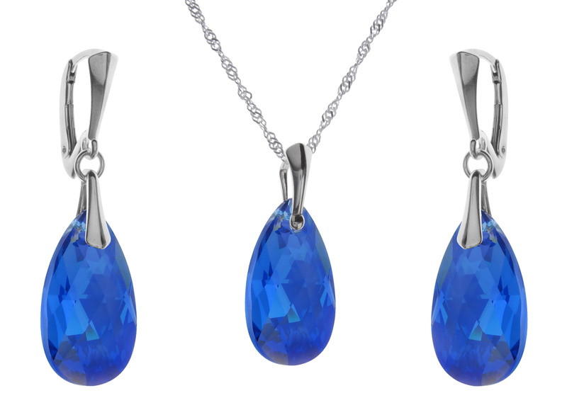 close-up, silver colored, blue, metal, the jeweler, personal accessory, in a row, the stones, jewelry, silver - metal, indoors, white background, shiny