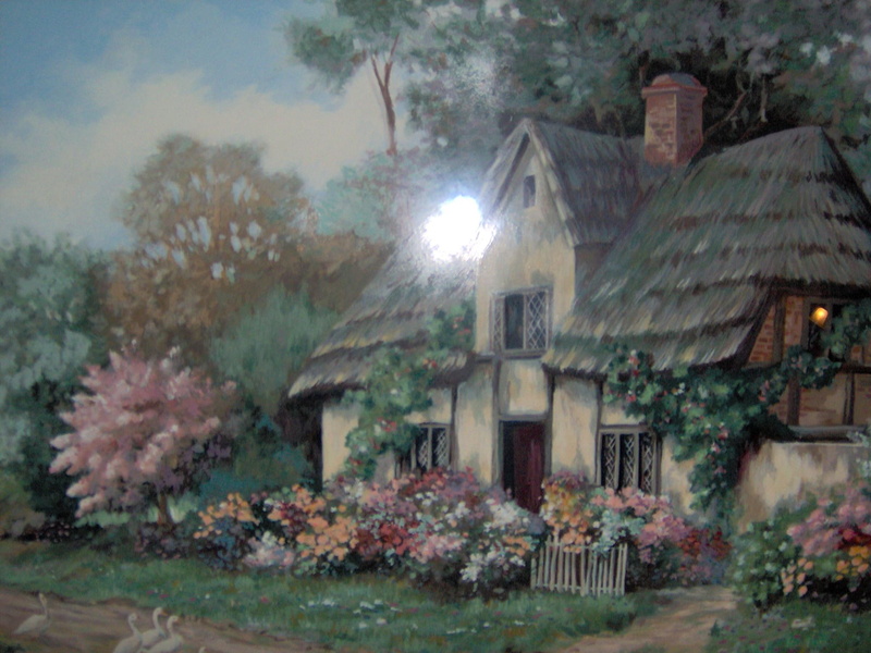 1080P, home, youth, gardens, sweet, country, flowers, cottage, memories, animals